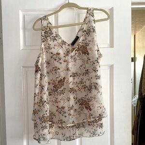 Lane Bryant Swing Sleeveless Double-Layer Shell Size 16